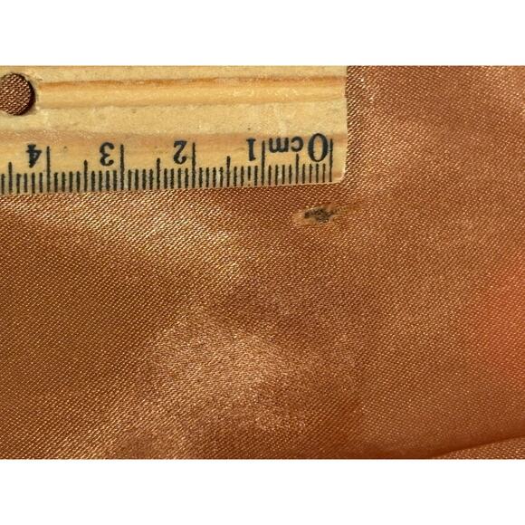 60s 70s Vintage Wool Coat Belted Camel Fur Collar & Cuffs Hooded Jacket Mob Wife - Picture 16 of 16